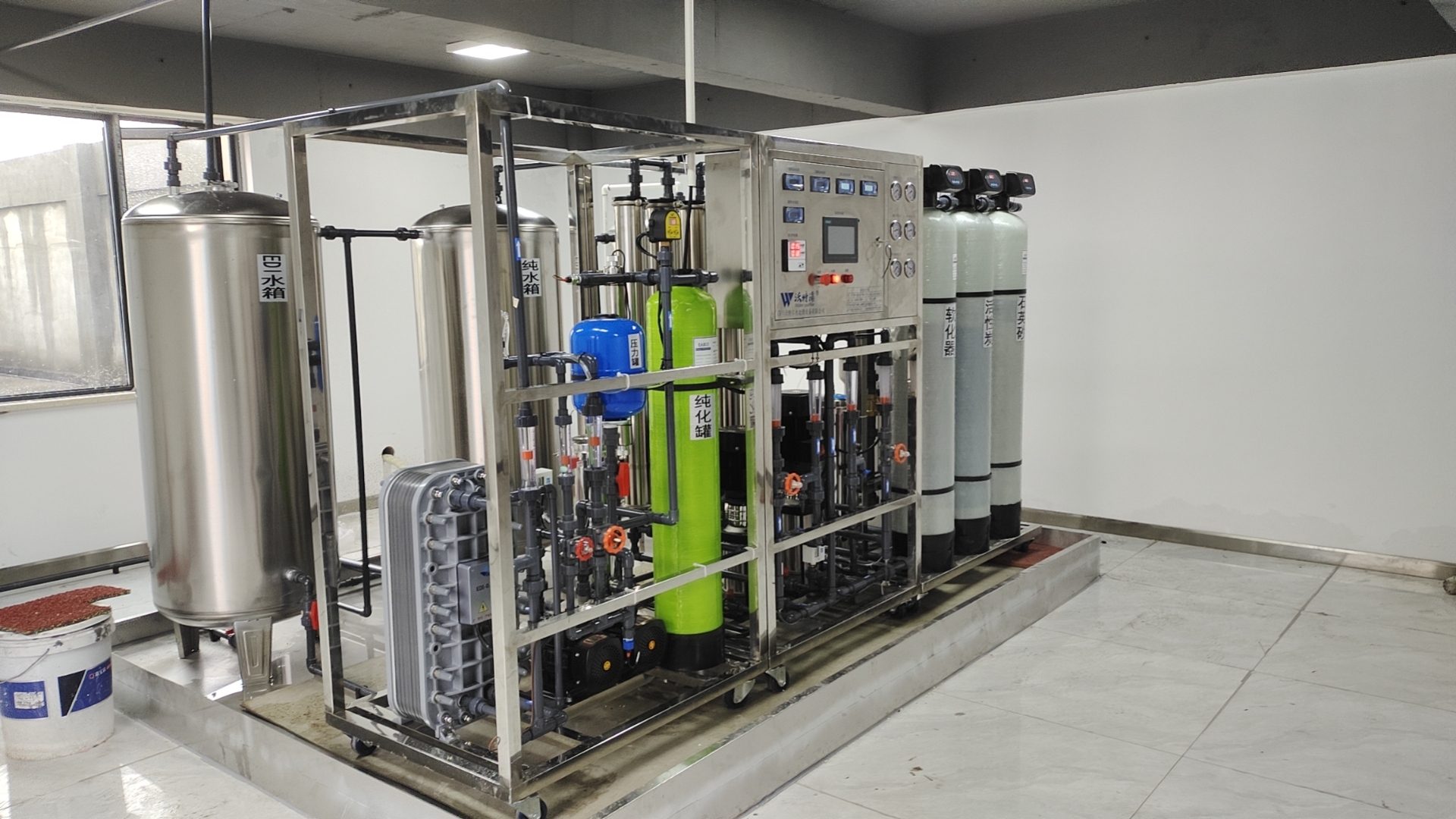 除鹽水處理設備 除鹽水處理設備